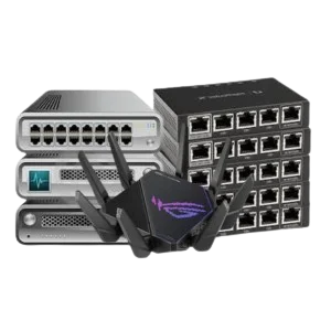 Networking equipments like routers and switches