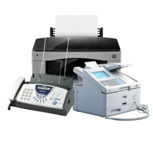 Printers, scanners, fax machines