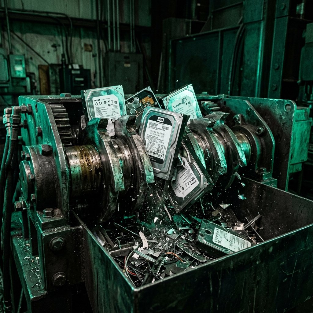 Hard Drive Shredding